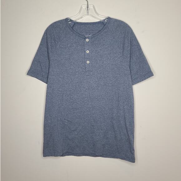 The Normal Brand Blue Short Sleeve Tee - Picture 1 of 5